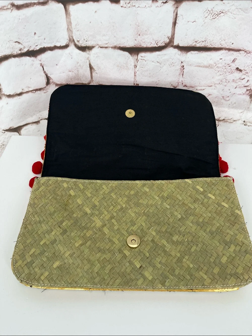 ✨VTG Y2K✨Betseyville”Playa De Betsey” Studded Clutch